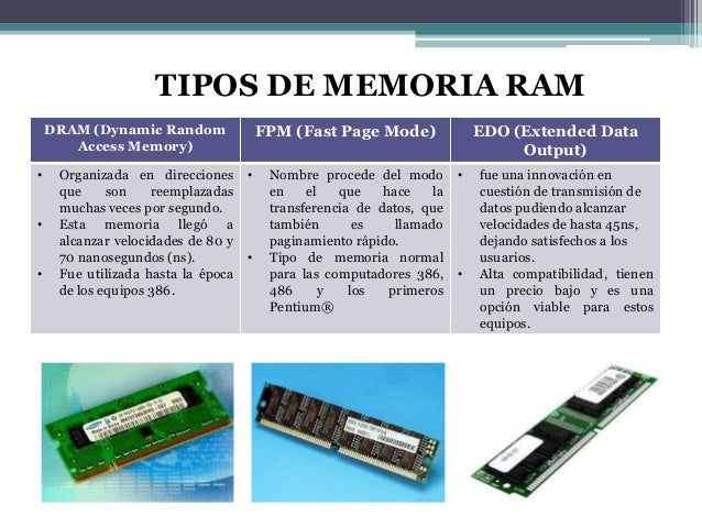 Memorias ram y rom