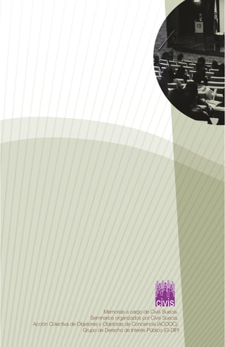 Memorias seminario objecion de conciencia