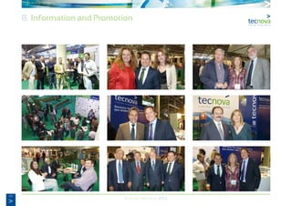 64
Annual Memory 2012
8. Information and Promotion
 