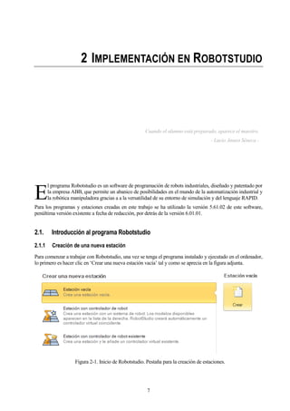 Memoria Robotstudio ABB | PDF