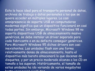 Interruptor para protección de escritura (7): Utilizado para proteger los datos de operaciones de escritura o borrado. 