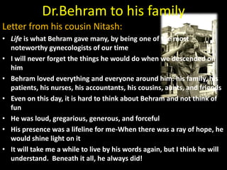 Memories of behram | PPTX
