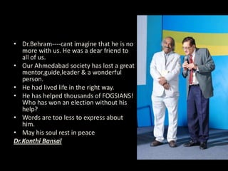 Memories of behram | PPTX