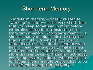Memory | PPT