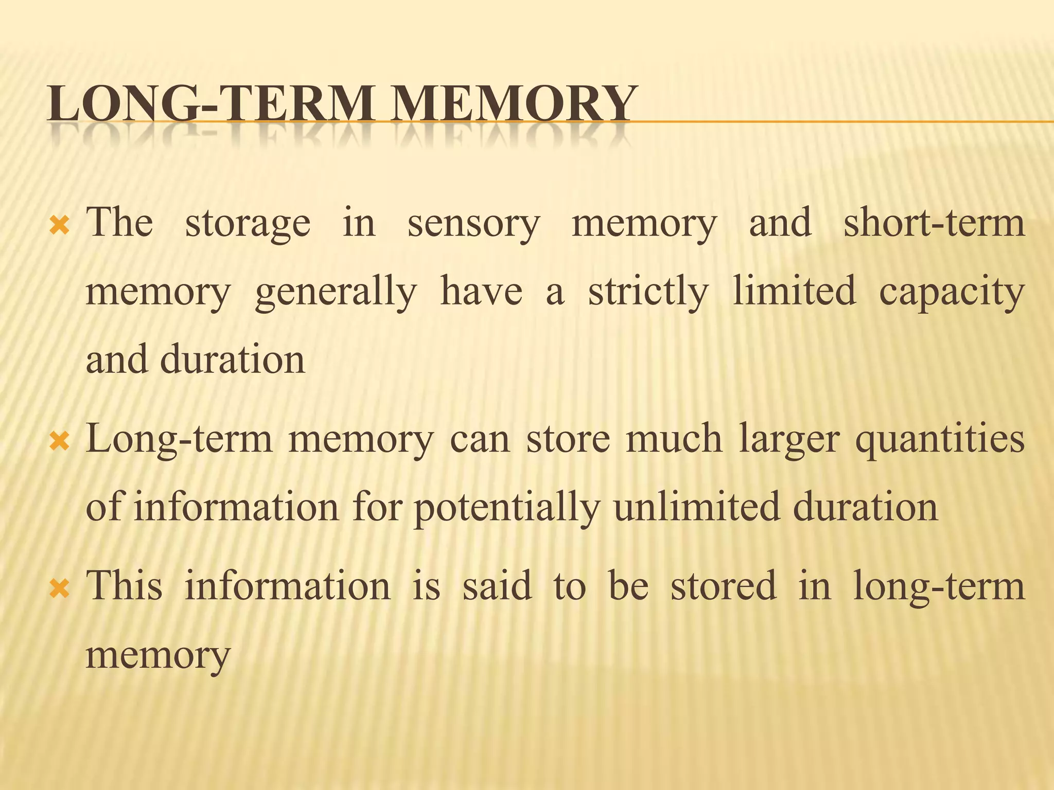 Memory | PPTX | Brain and Nervous System Disorders | Diseases and ...