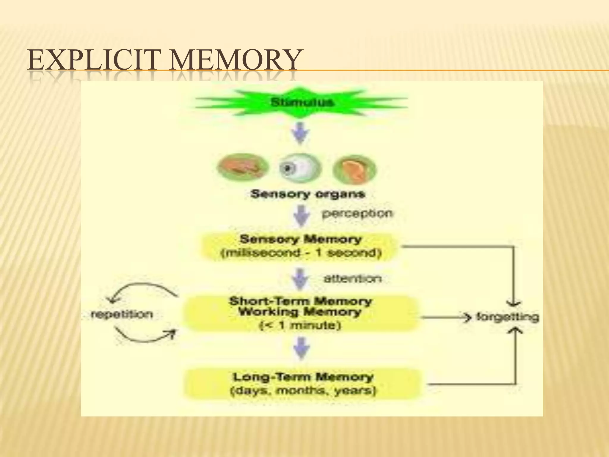 EXPLICIT MEMORY
 