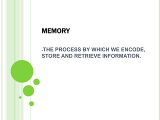 Memory | PPTX