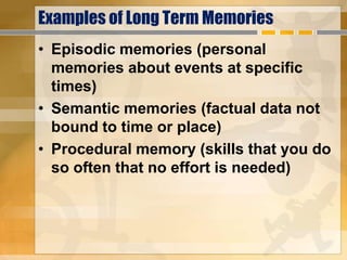Memory | PPT