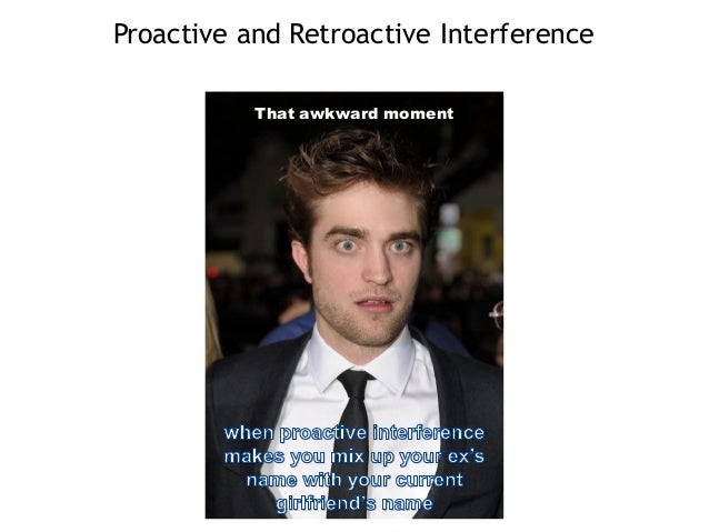 proactive amnesia proactive amnesia