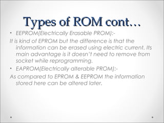 Memory | PPT