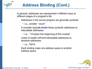 Memory : operating system ( Btech cse ) | PPT