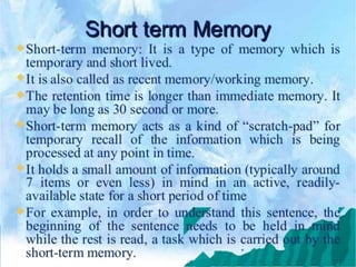 Memory | PPT | Free Download