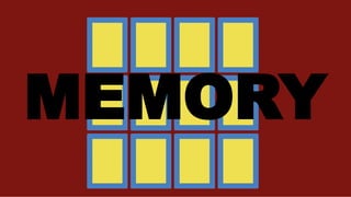 Memory game about different topics .pptx
