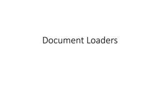 Document loader in python for beginners.pptx