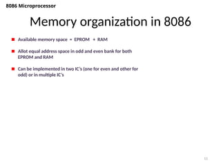 Comprehensive Guide to 8086 Microprocessor Memory Interfacing and ...