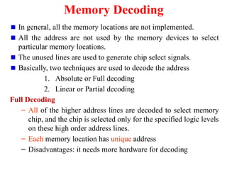 Comprehensive Guide to 8086 Microprocessor Memory Interfacing and ...
