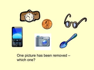 One picture has been removed –
which one?
 
