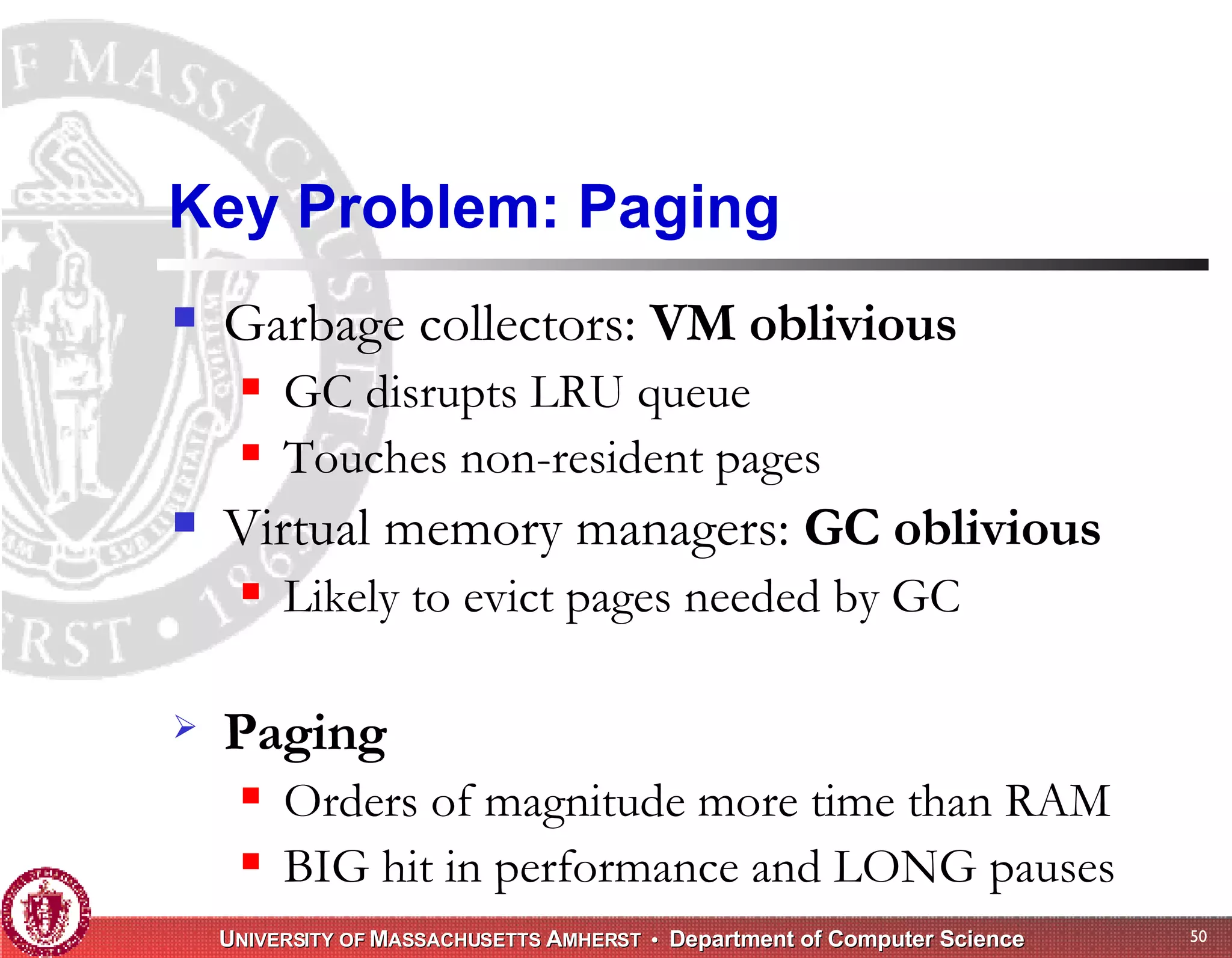 Memory Management for High-Performance Applications