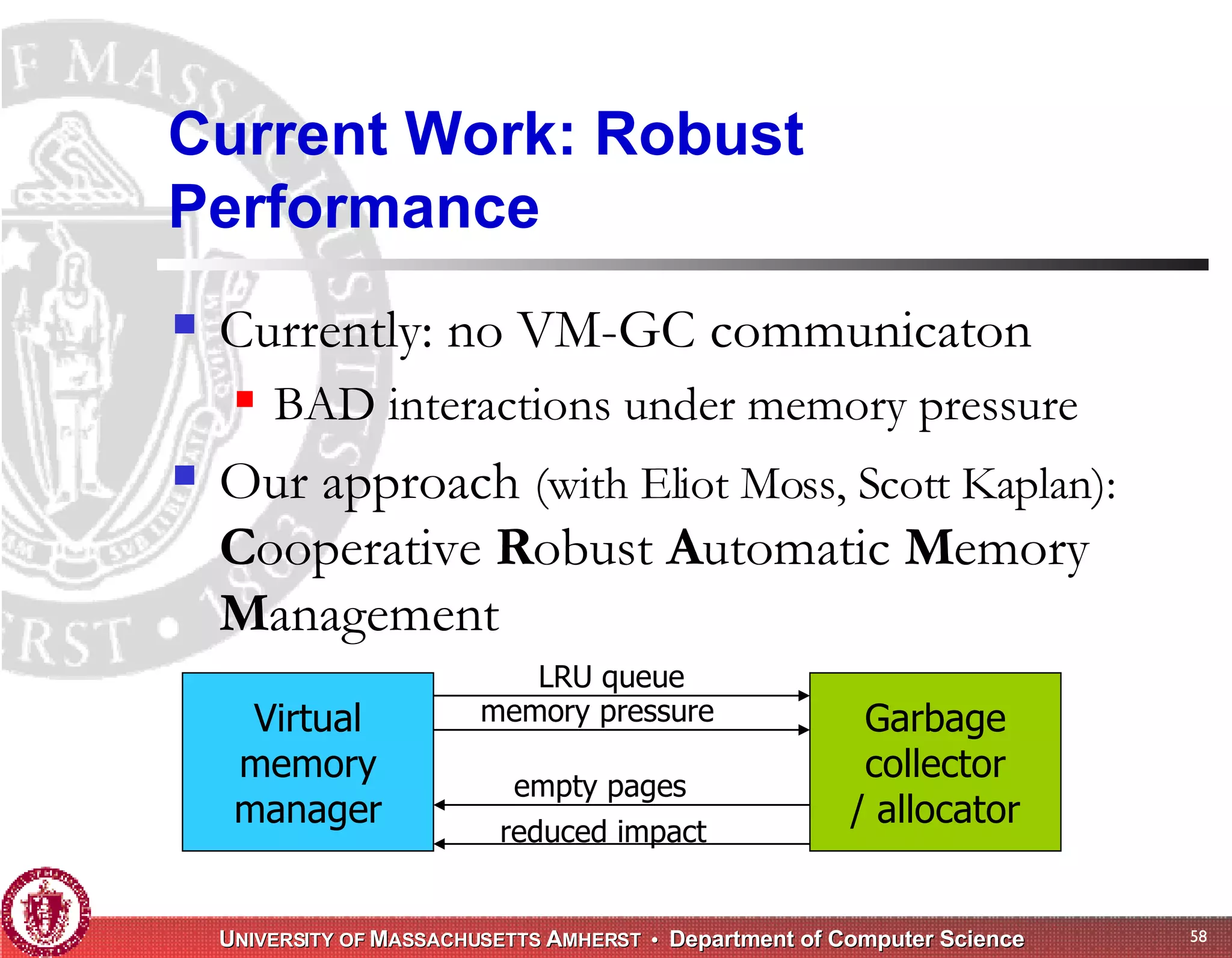Memory Management for High-Performance Applications