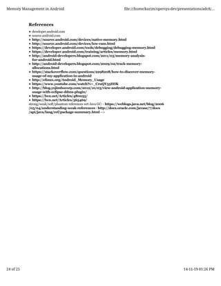 Memory Management in Android | PDF