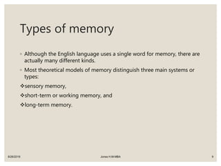 MEMORY | PPT