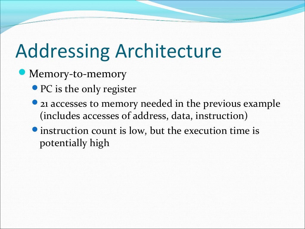 Memory Addressing
