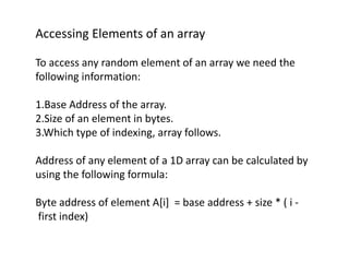 memory allocation by Novodita | PPTX