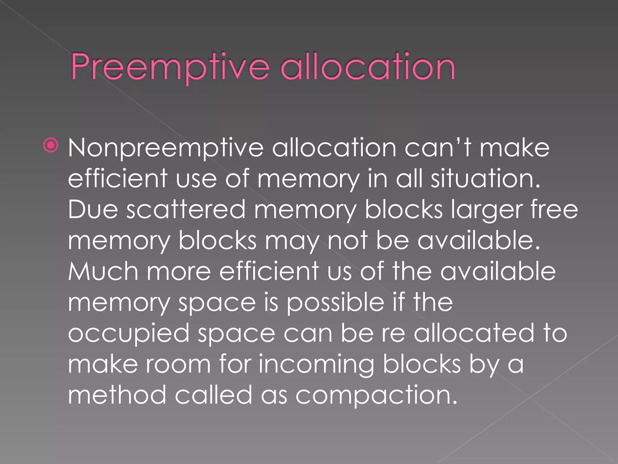 Memory allocation (4) | PPT