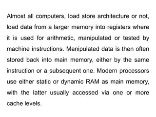 Memory and storage | PPT
