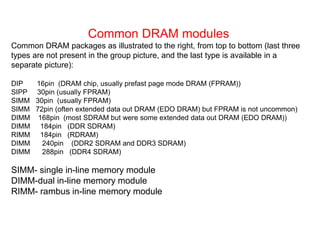 Memory and storage | PPT