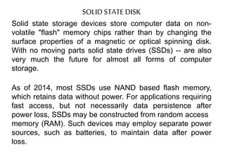 Memory and storage | PPT