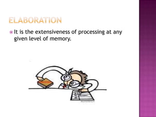 Memory and Thinking | PPTX