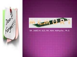 DR. JAMES M. ALO, RN, MAN, MAPsycho., Ph.D.
 