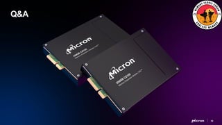 Compatible Memory Module Q1 Memory Fabric Forum: Micron CXL-Compatible Memory Modules | PDF