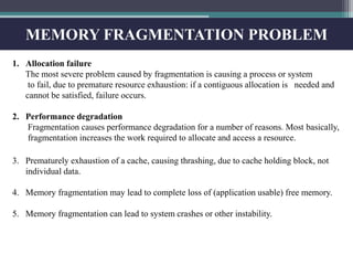 Memory fragmentation by ofor williams daniel | PPTX