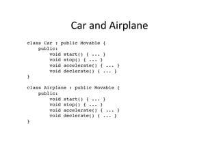 C++: Interface as Concept