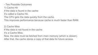 Cache Statitics Memory Hierarchy of Computer Architecture.pptx