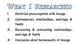Memory & identity | PPT