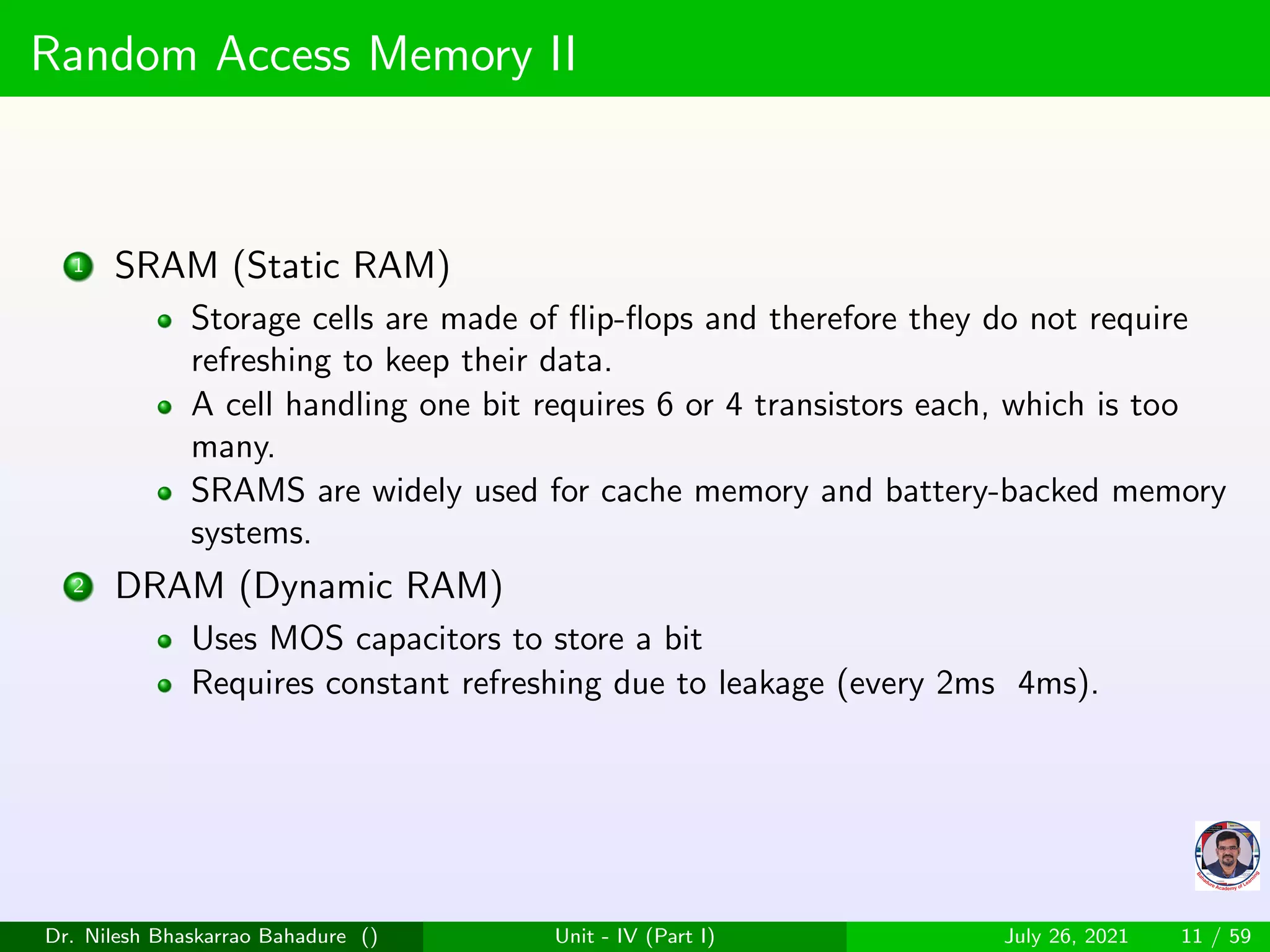 Memory interfacing of microprocessor 8085 | PPT