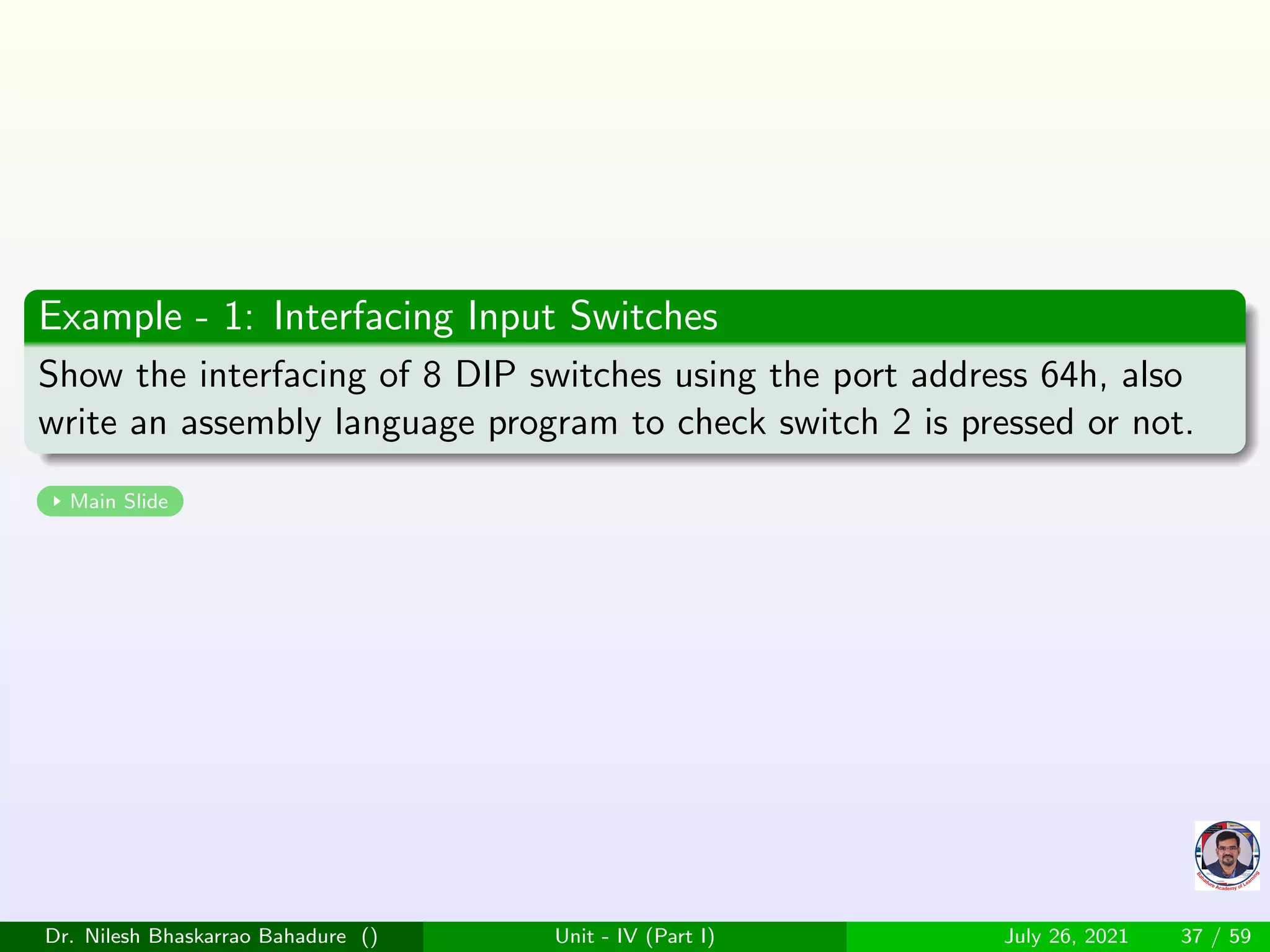Memory interfacing of microprocessor 8085 | PPT