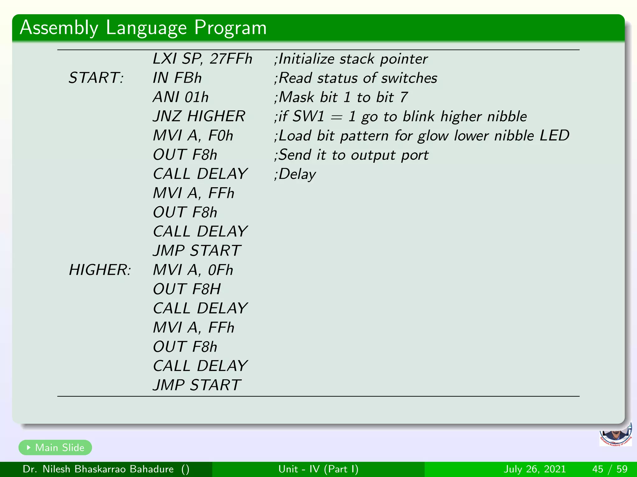 Memory interfacing of microprocessor 8085 | PPT