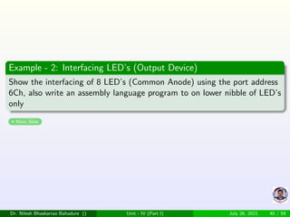 Memory interfacing of microprocessor 8085 | PDF