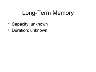 Memory lecture slides | PPT