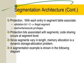 Memory management | PPT
