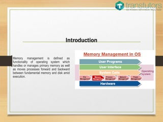 Memory Management | Computer Science | PPT