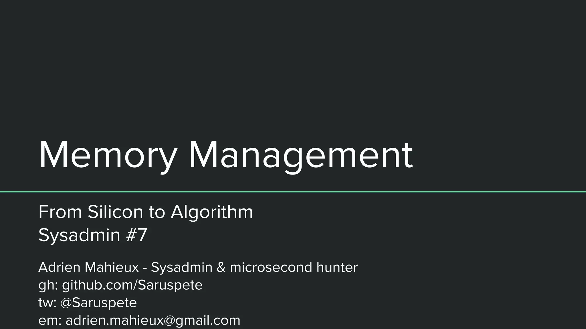 Memory management | PPT