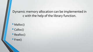 Memory management CP | PPTX | Data Storage and Warehousing | Computing