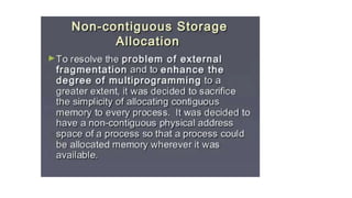 Memory management | PPTX