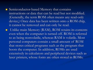 Memory management