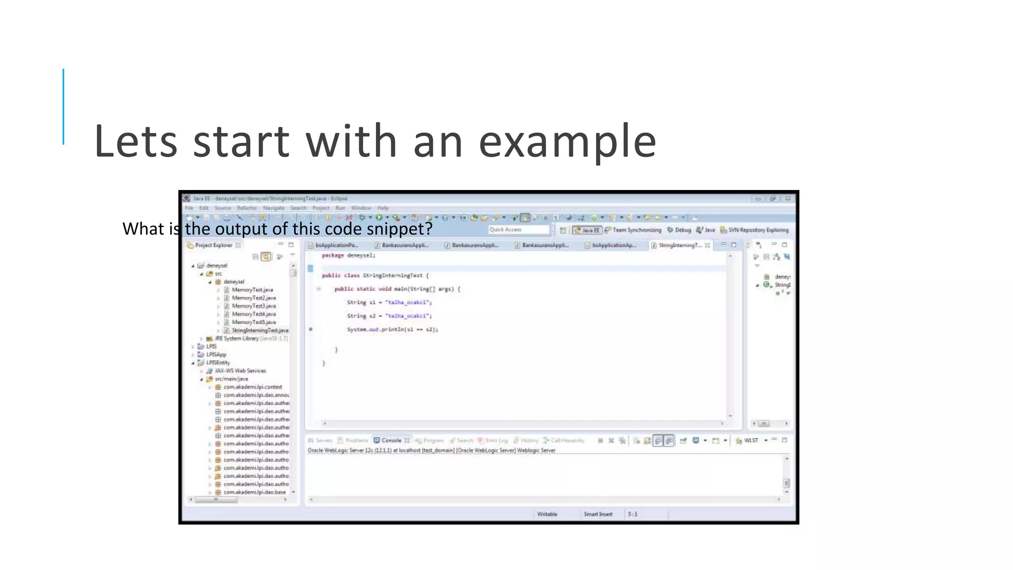 Heap and stack space in java | PPTX